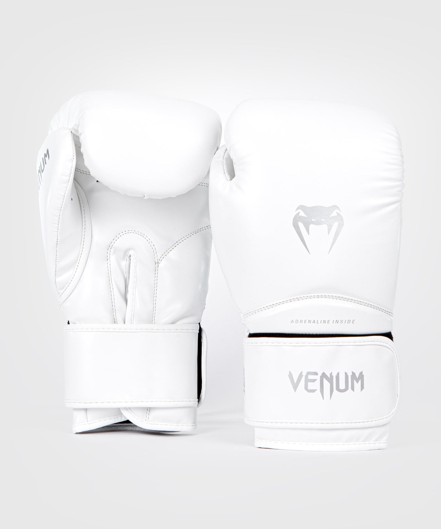 Venum Contender 1.5 Boxing Gloves - White/Silver