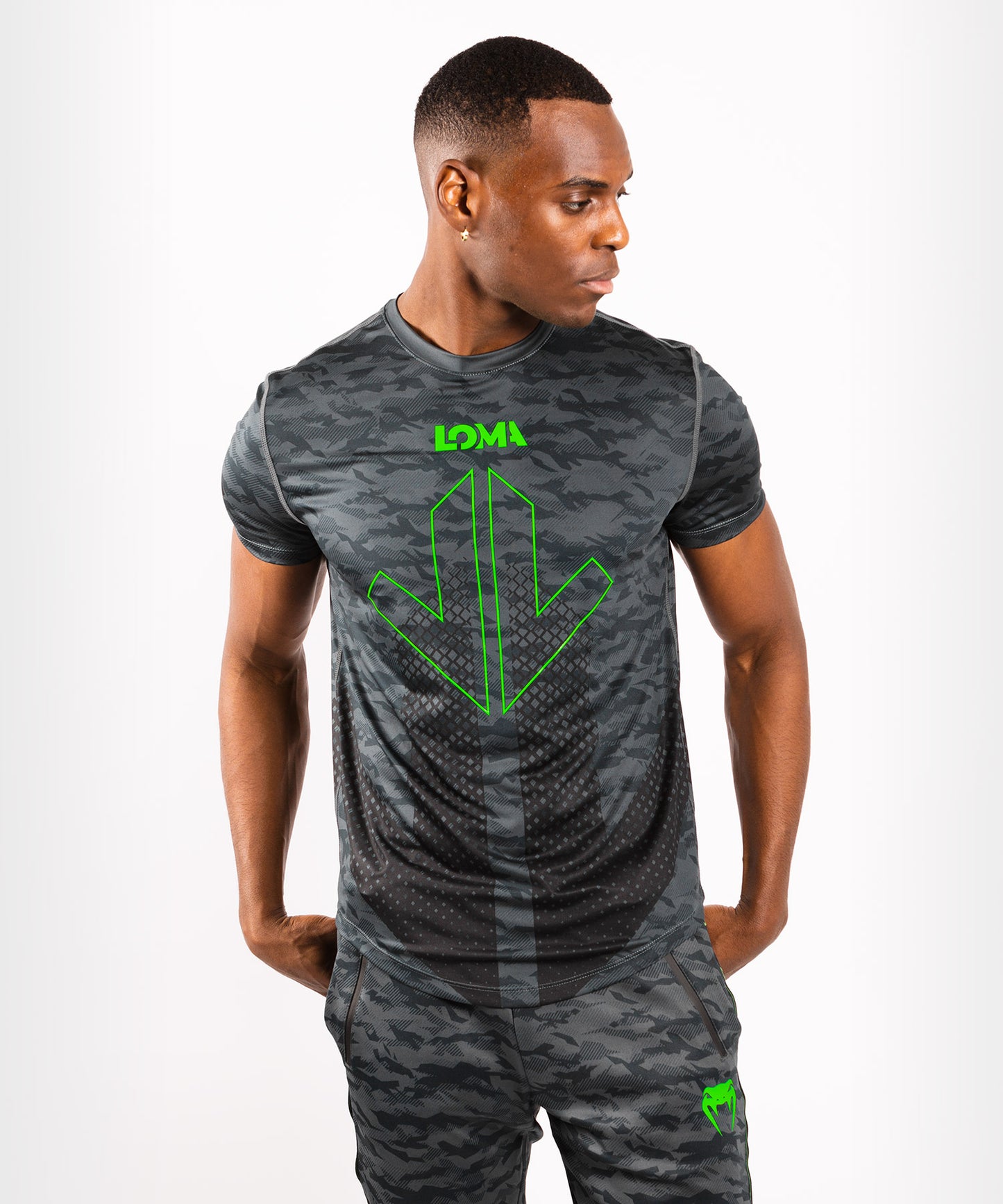 Venum Arrow Loma Signature Collection Dry tech t-shirt - Dark Camo