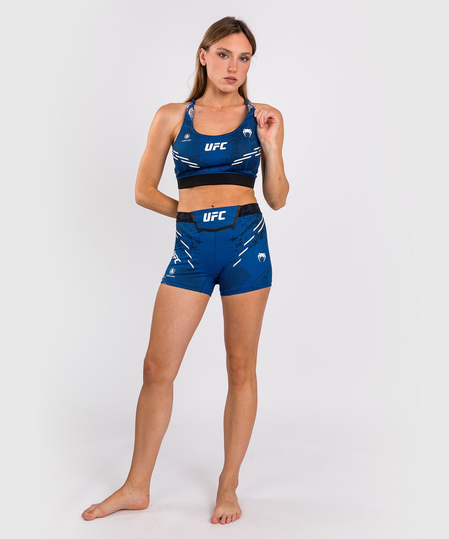 UFC Adrenaline by Venum Authentic Fight Night Women’s Vale Tudo Short - Short Fit - Blue