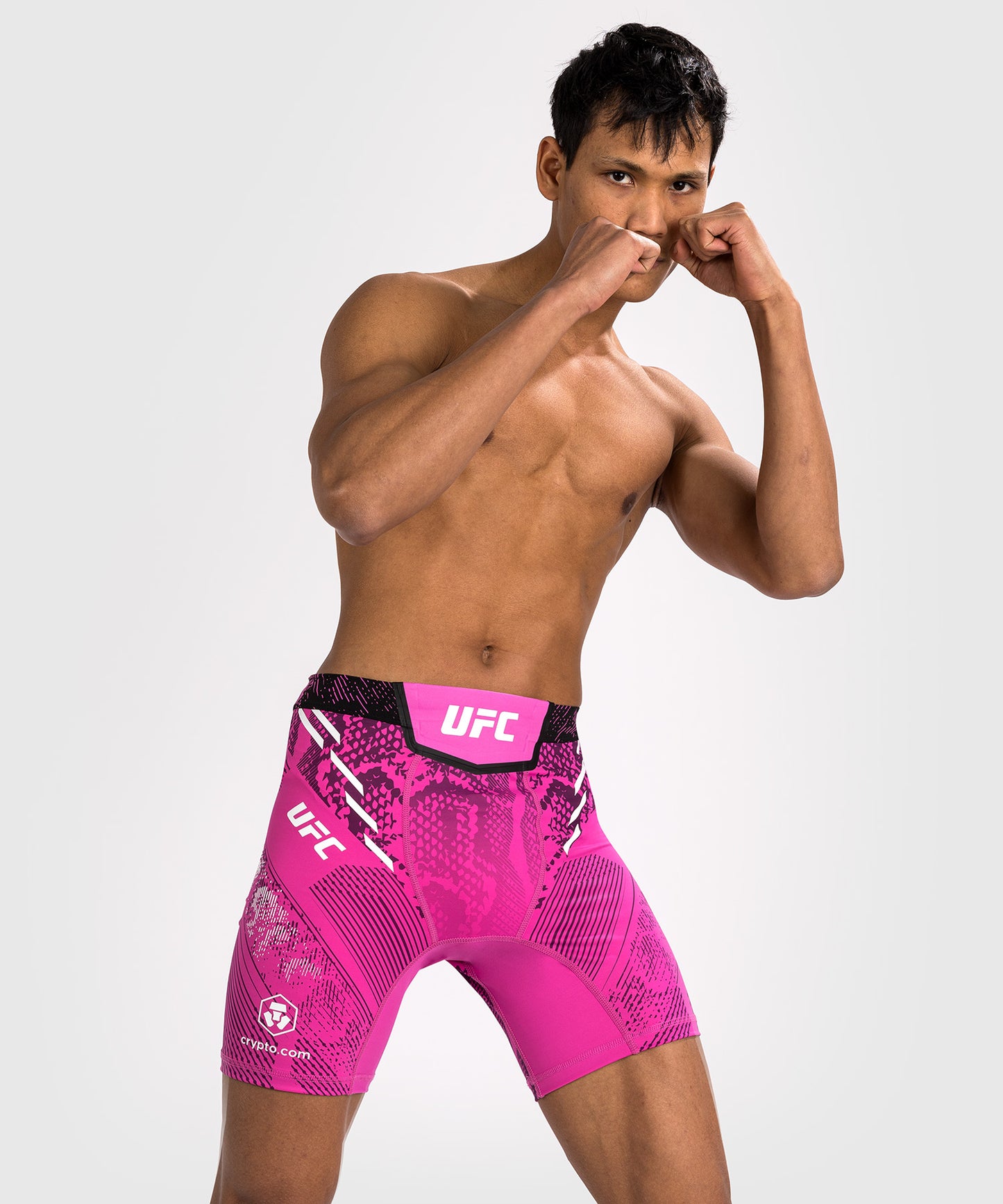 UFC Adrenaline by Venum Authentic Fight Night Men’s Vale Tudo Short - Pink