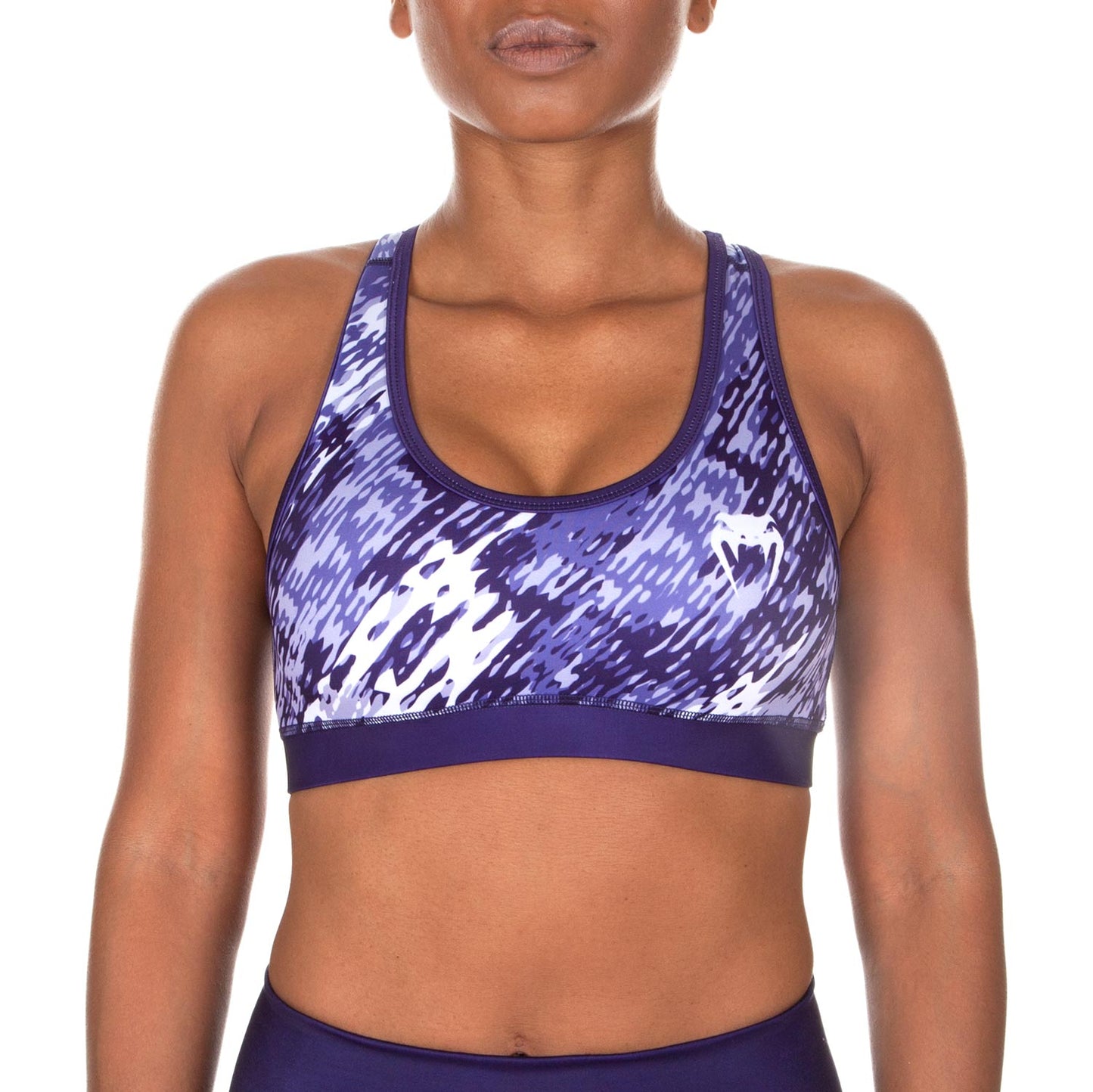 Venum Neo Camo Sports Bra - Dark purple
