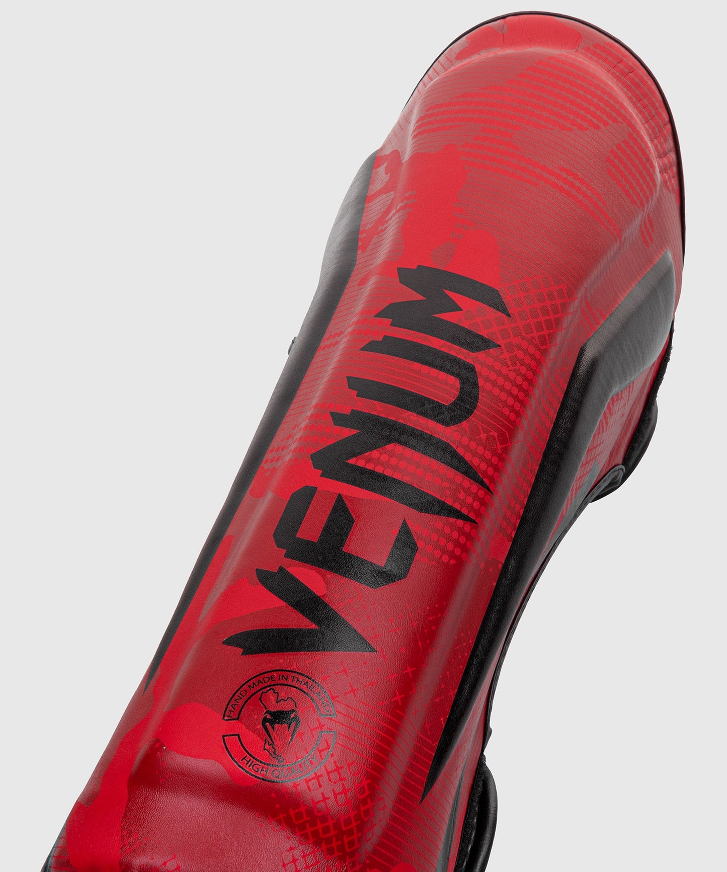 Venum Elite Shin Guard - Red Camo