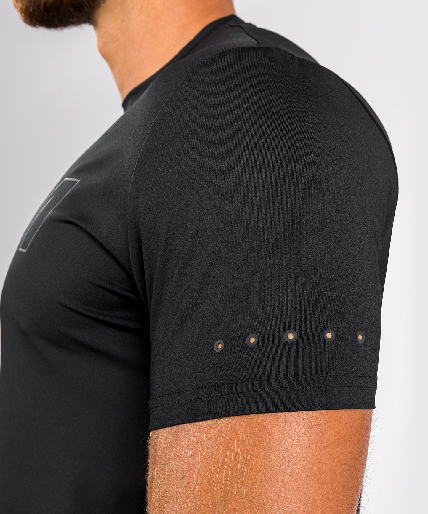 Venum Classic Evo Dry Tech T-Shirt - Black/Black Reflective