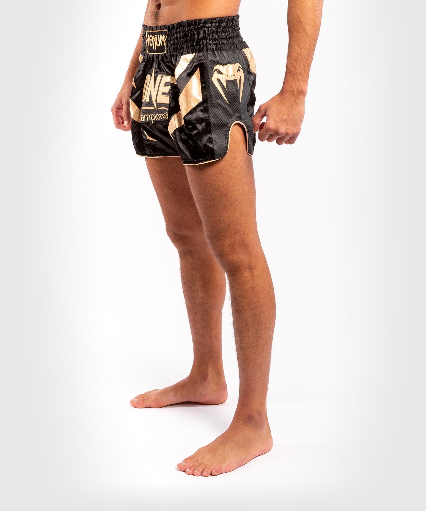 Venum x ONE FC Muay Thai Shorts - Black/Gold