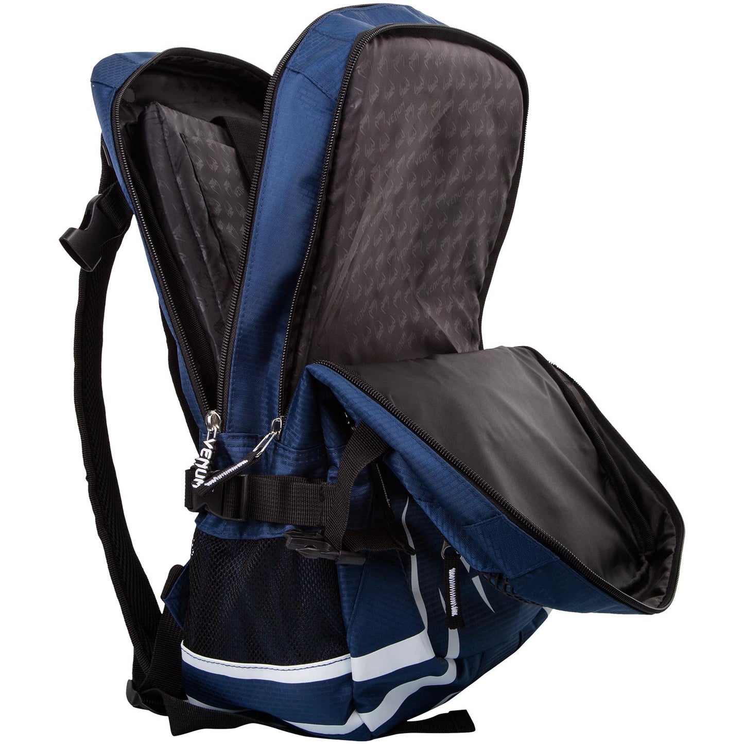 Venum Challenger Pro Backpack - Navy Blue/White