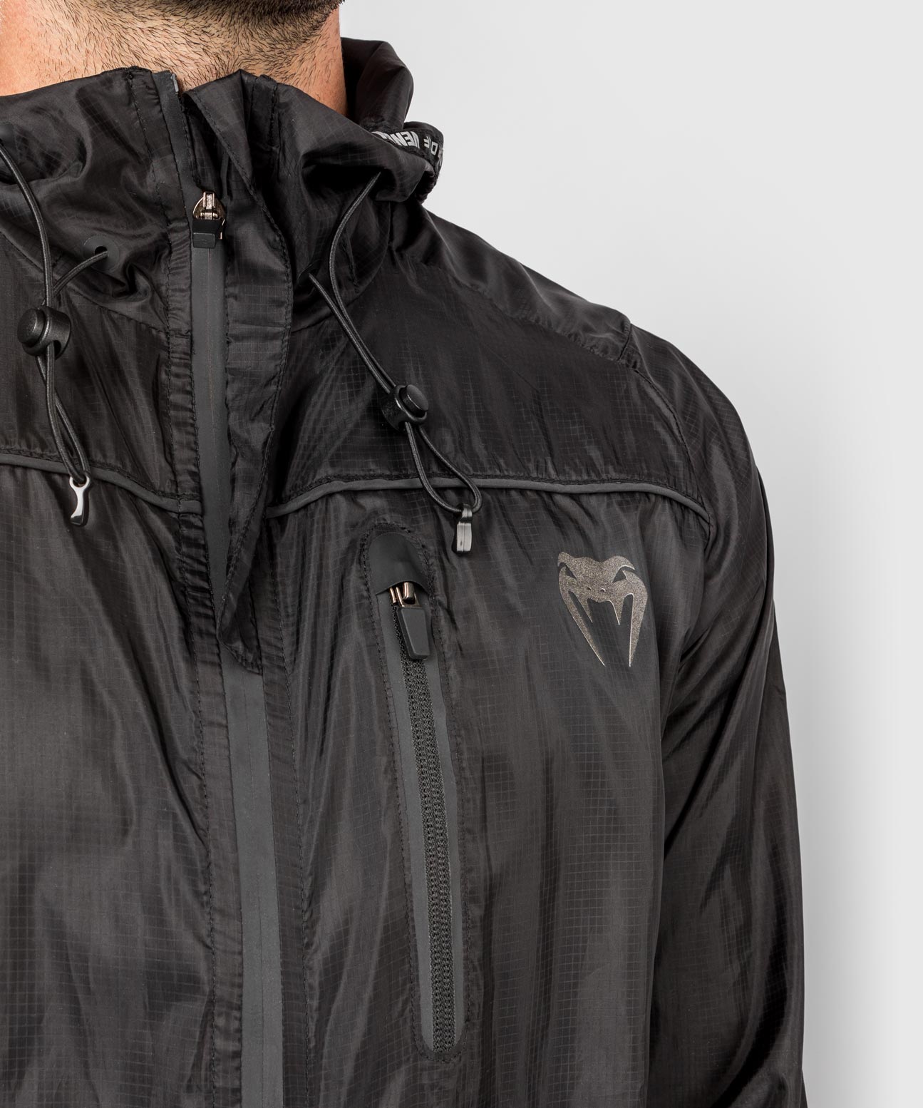 Venum Tempest 2.0 Windproof Jacket – Black