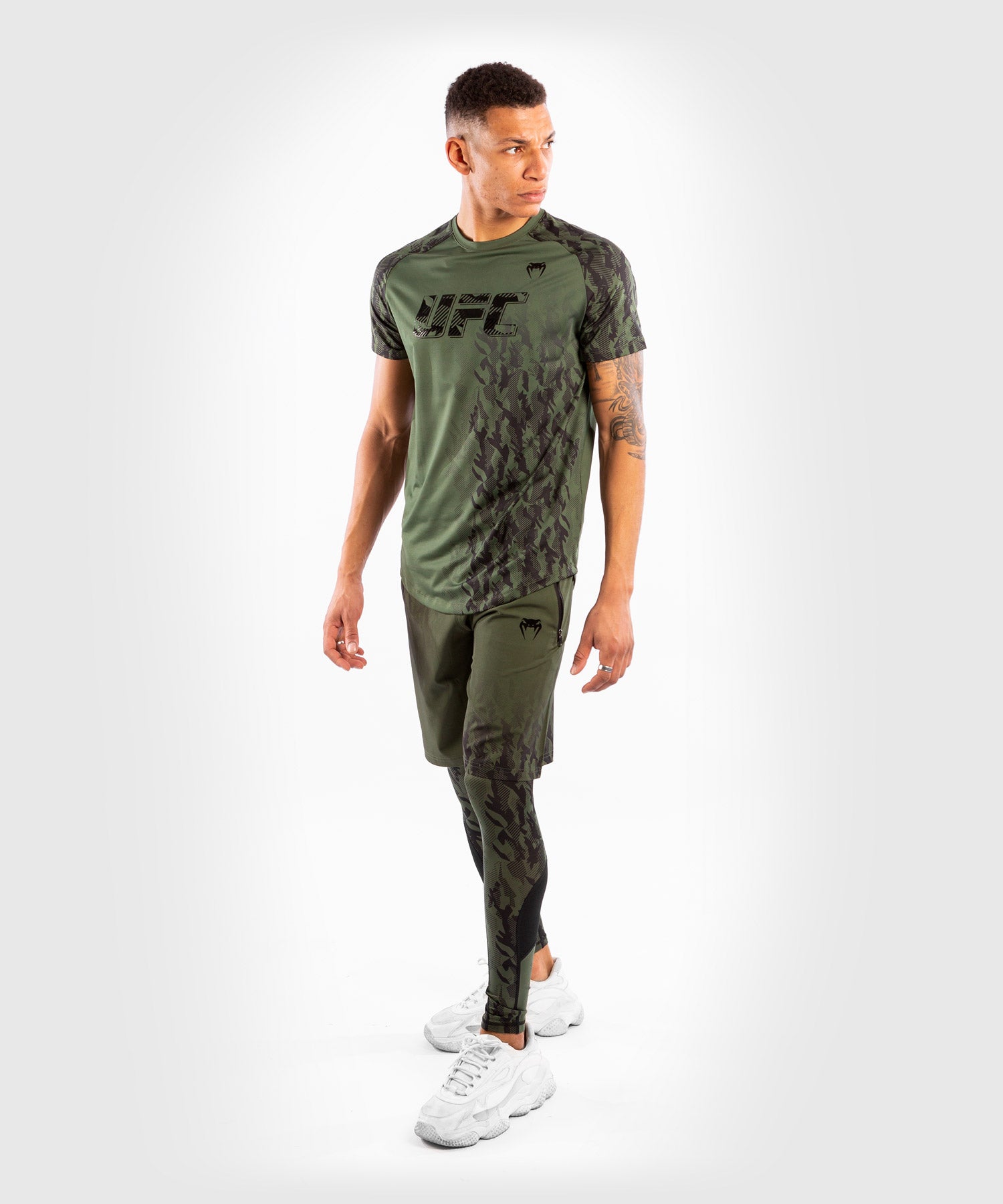 PANTALON DE JOGGING HOMME UFC VENUM AUTHENTIC FIGHT WEEK - KAKI