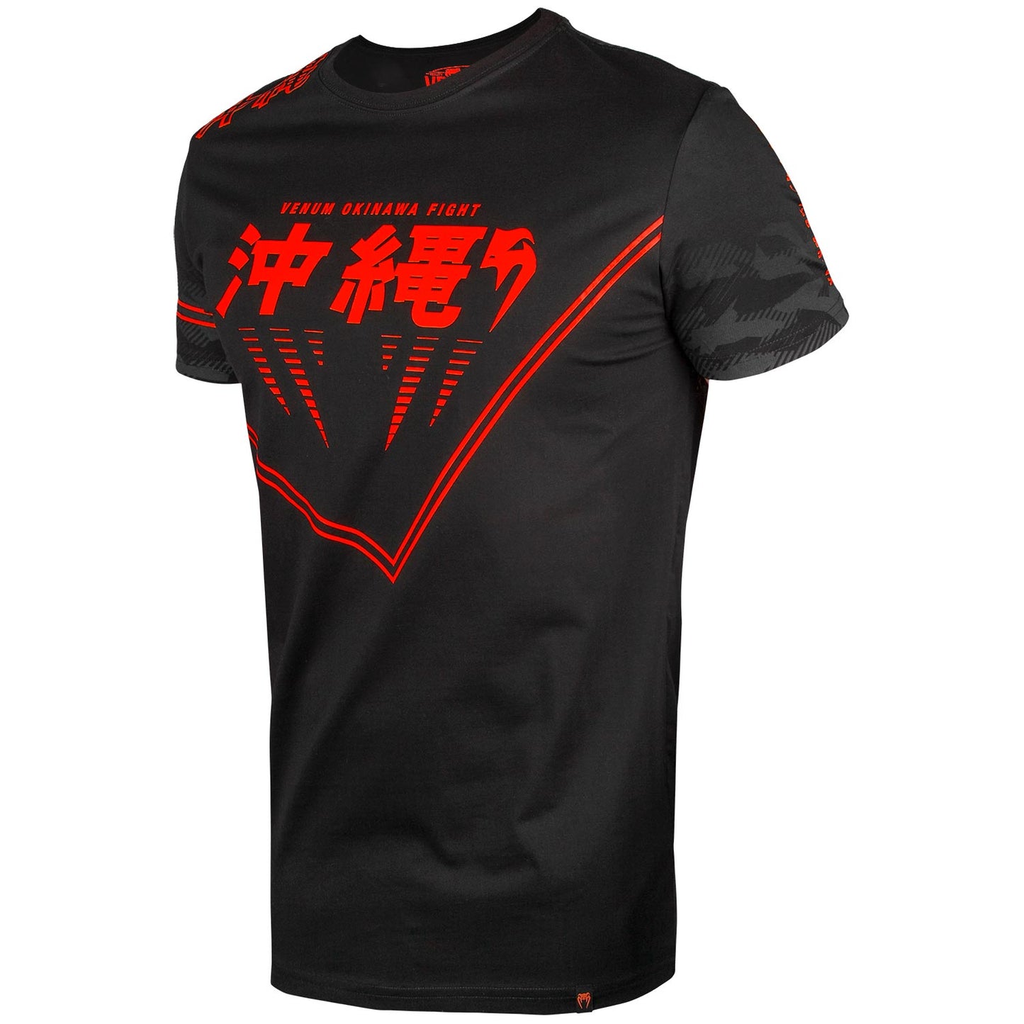 Venum Okinawa 2.0 T-shirt - Black/Red - Exclusive
