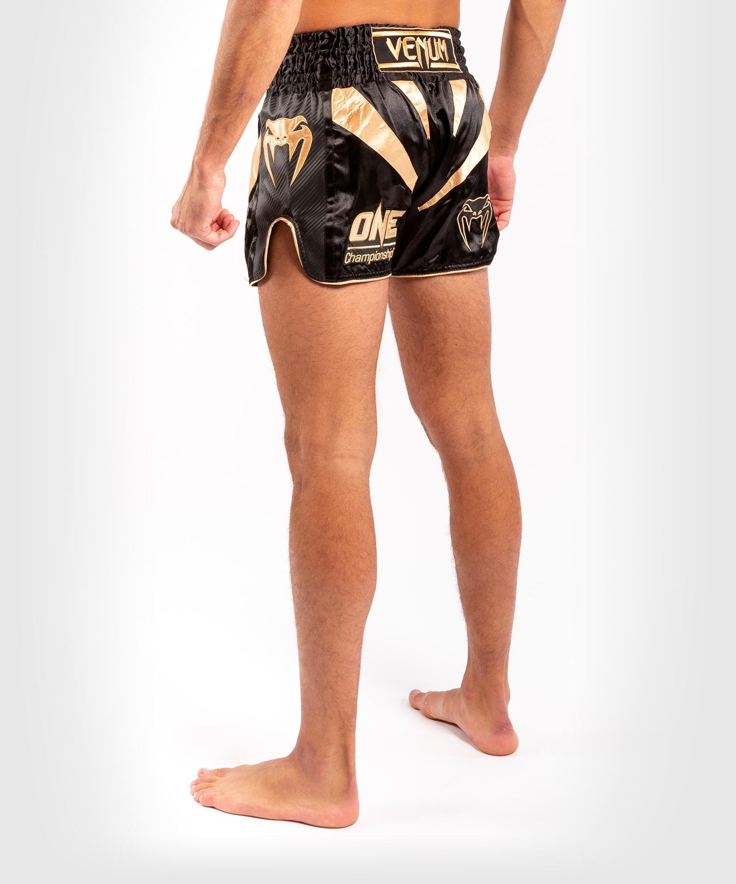 Venum x ONE FC Muay Thai Shorts - Black/Gold