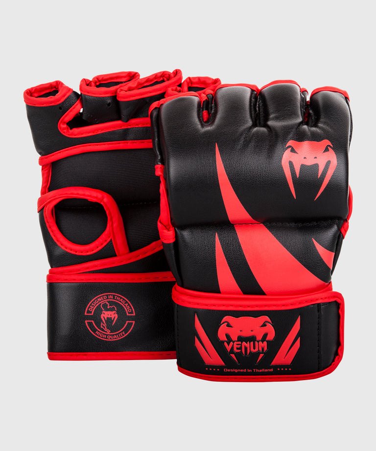 Venum Challenger MMA Gloves - Without Thumb - Black/Grey - Venum Asia