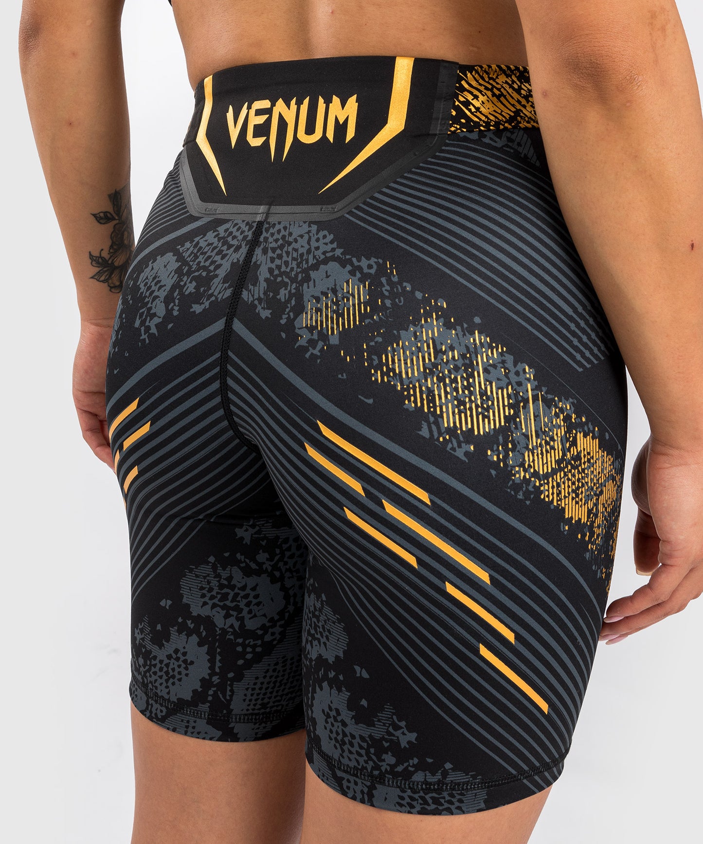 UFC Adrenaline by Venum Authentic Fight Night Women’s Vale Tudo Short - Long Fit - Champion