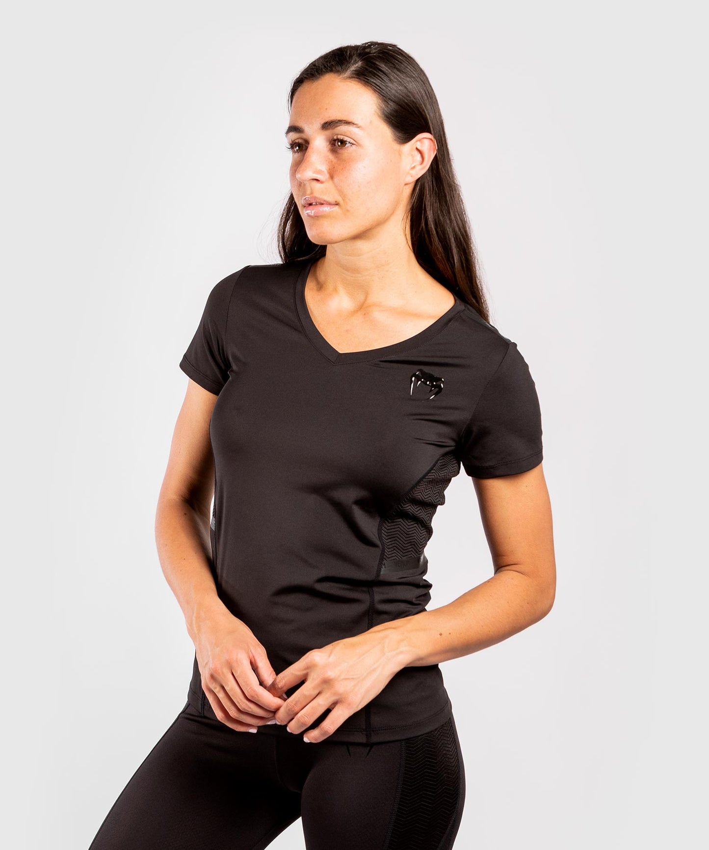 Venum G-Fit Dry-Tech T-shirt - For Women - Black/Black - Venum Asia