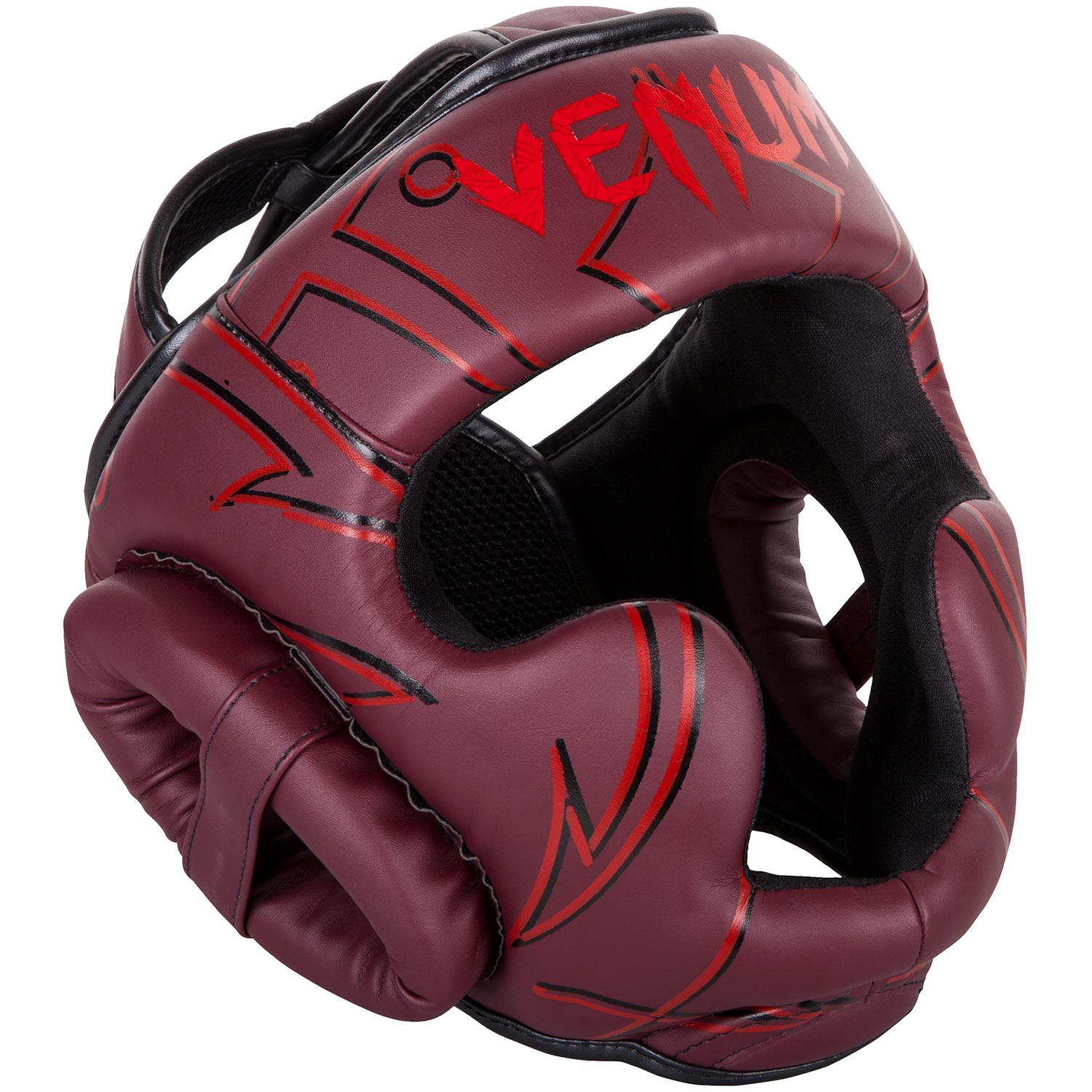 Venum Nightcrawler Headgear Red