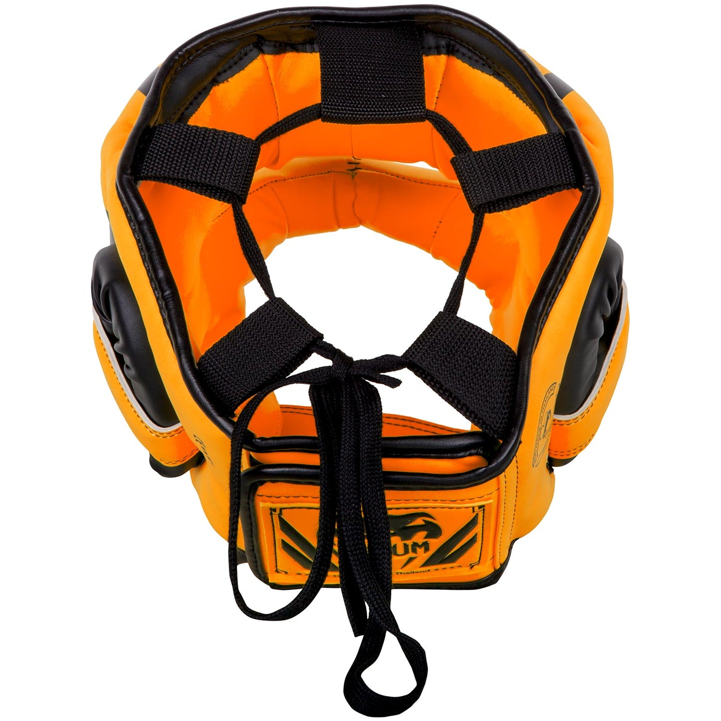 Venum Elite Iron Headgear - Neo Orange