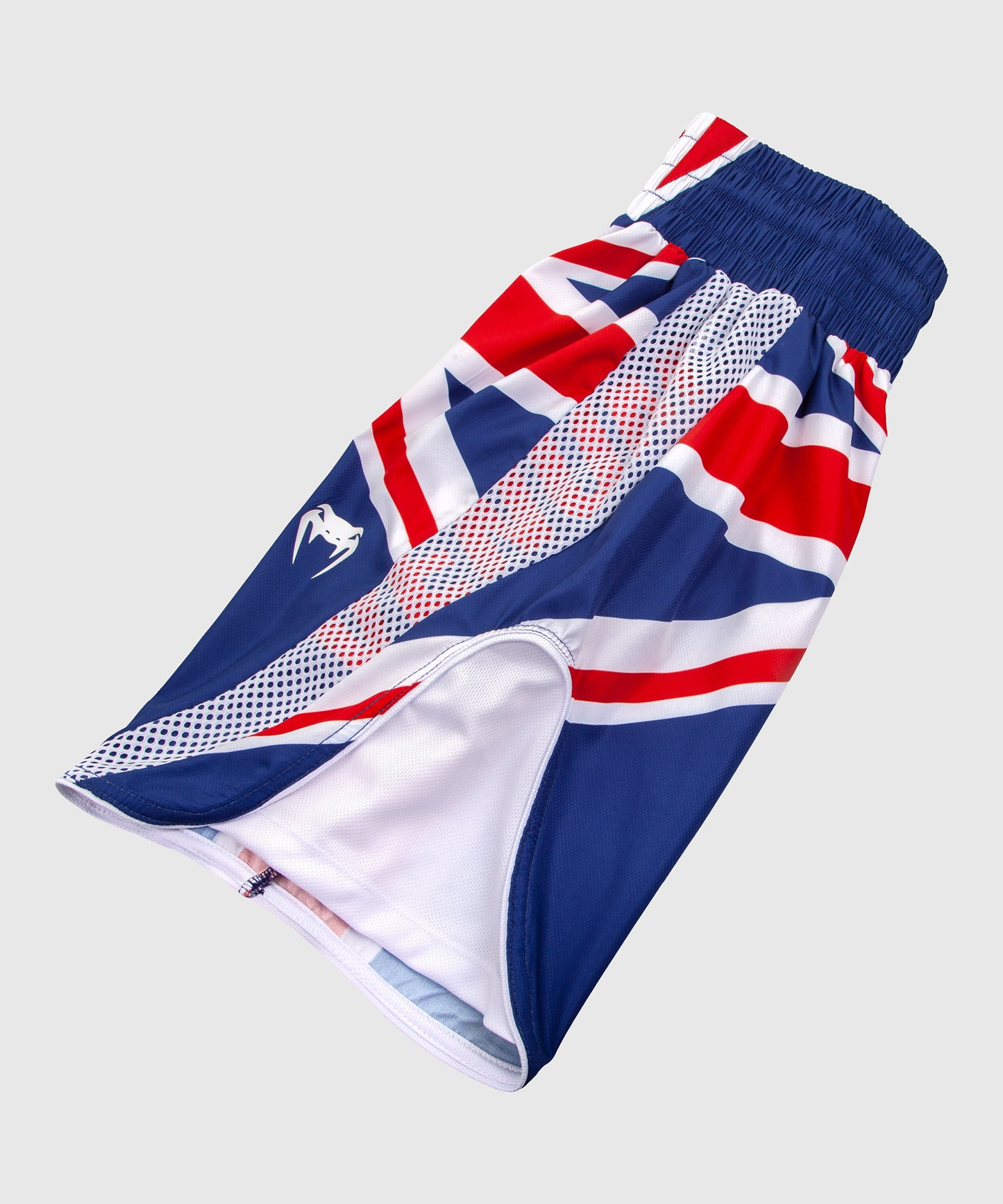 Venum Elite Boxing Shorts - UK - Blue/Red-White
