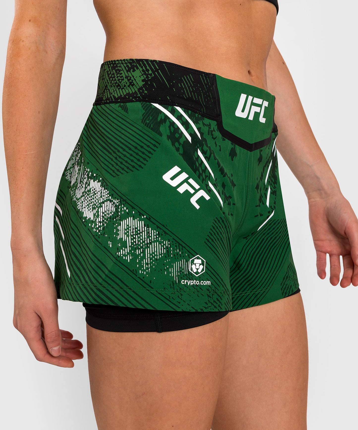 UFC Adrenaline by Venum Authentic Fight Night Women’s Fight Short - Green