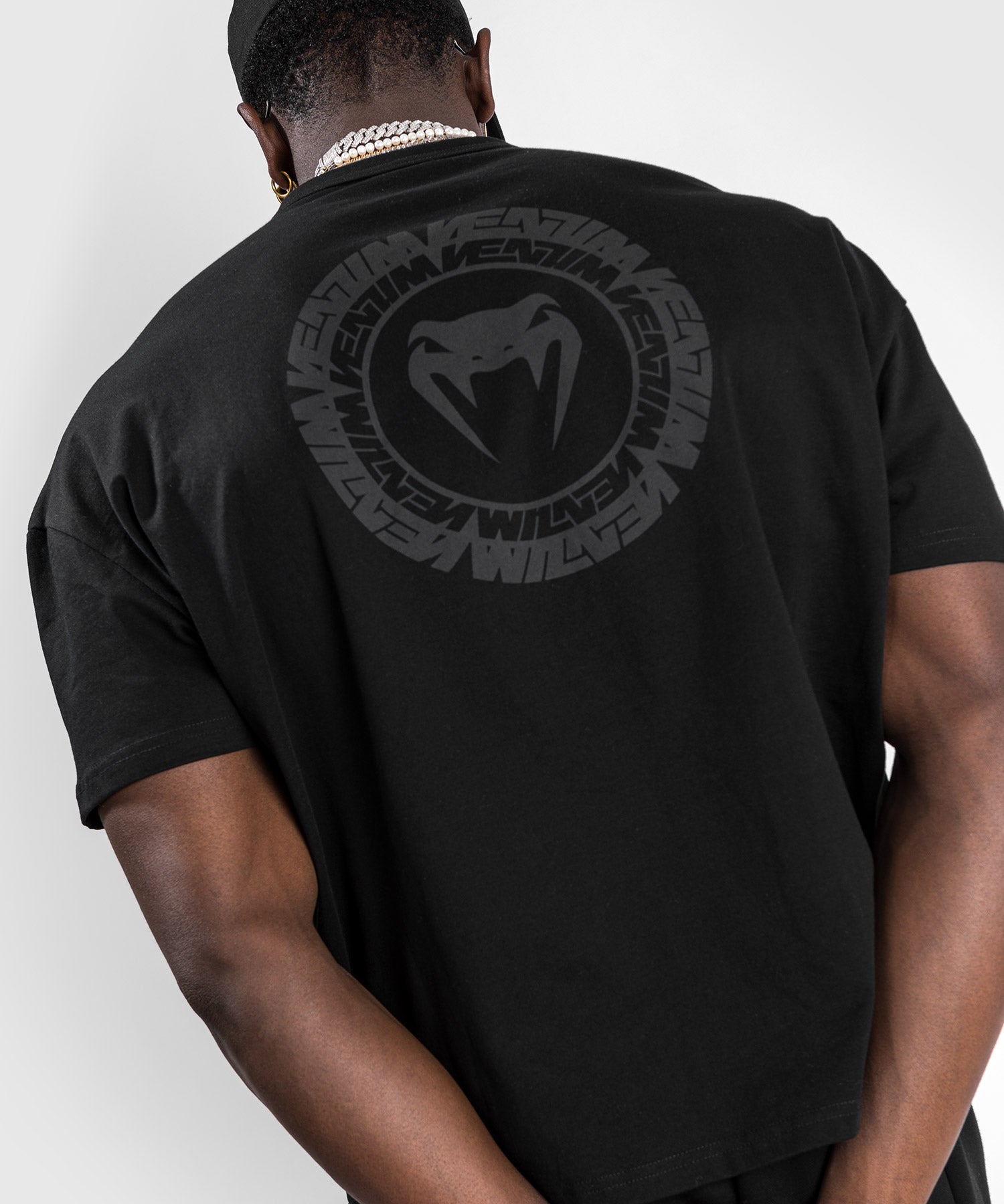 Venum Vortex XL T-Shirt - Oversize - Black - Venum Asia