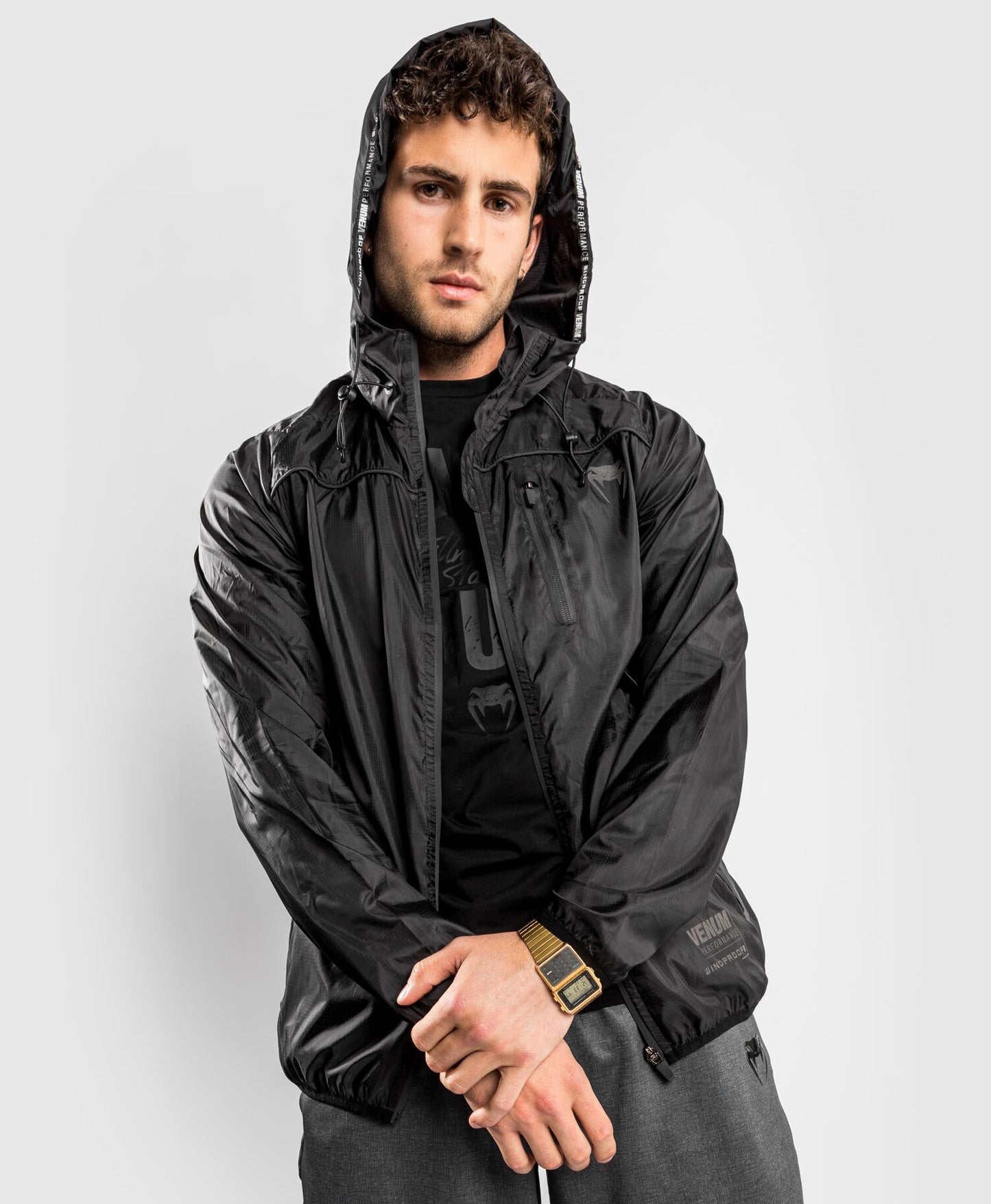 Venum Tempest 2.0 Windproof Jacket – Black