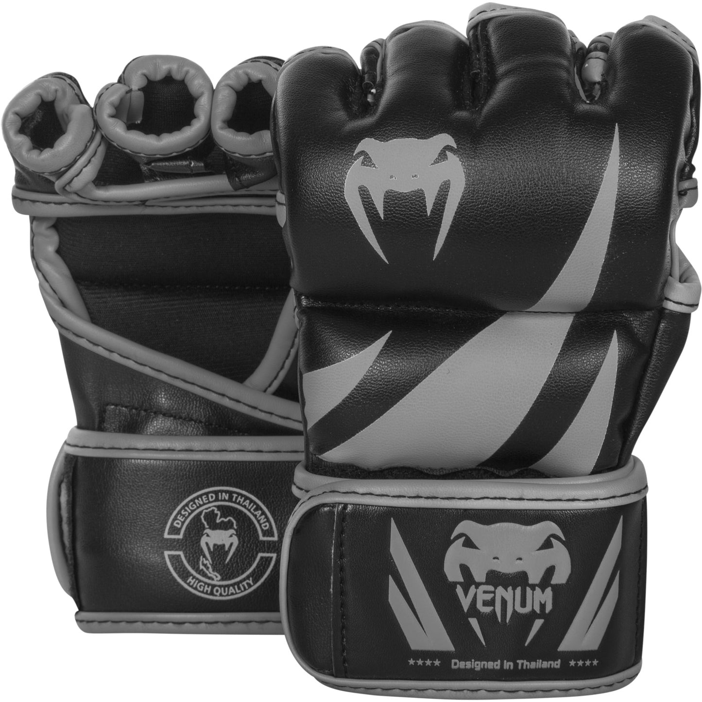 Venum Challenger MMA Gloves - Black/Grey