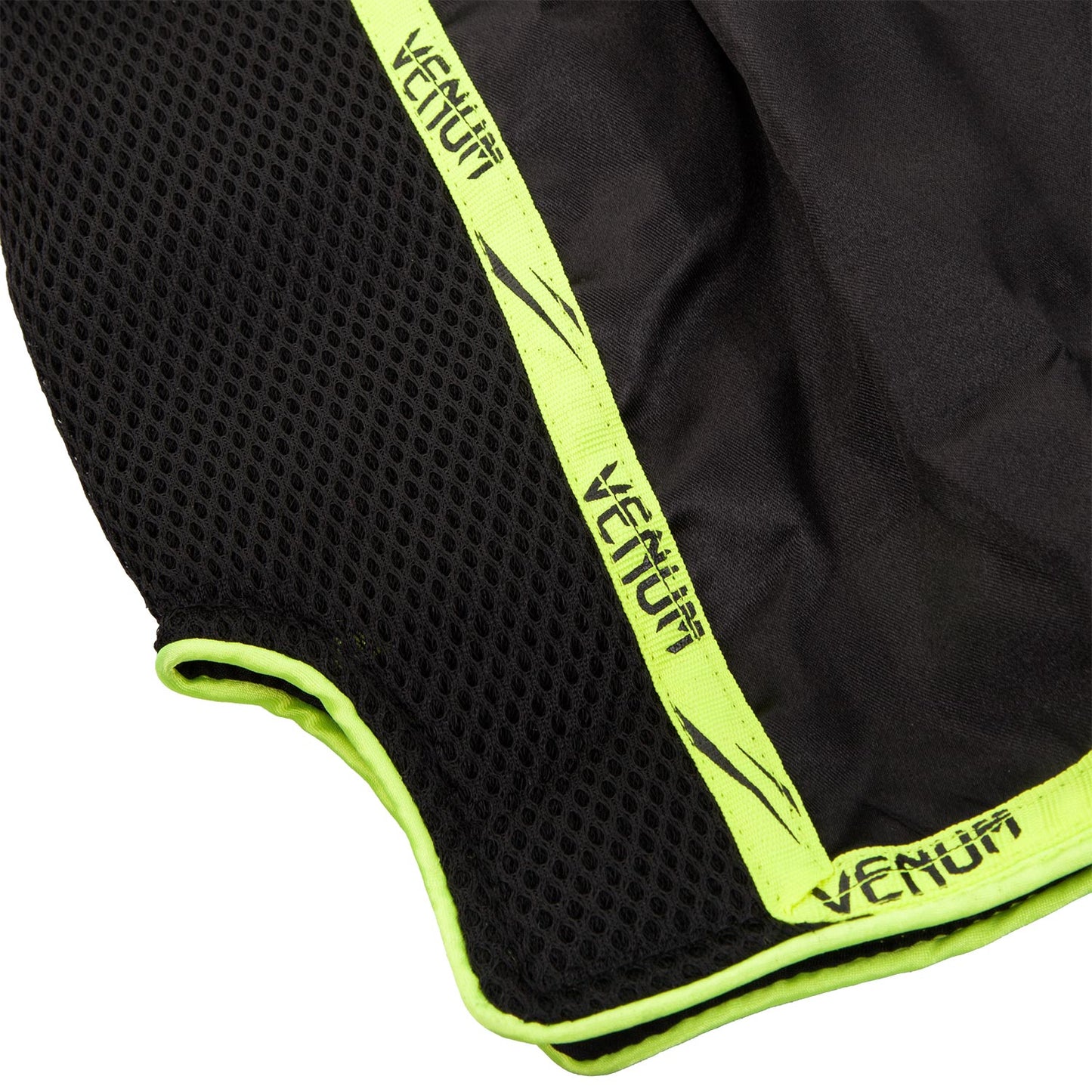 Venum Training Camp Muay Thai Shorts - Black/Neo Yellow
