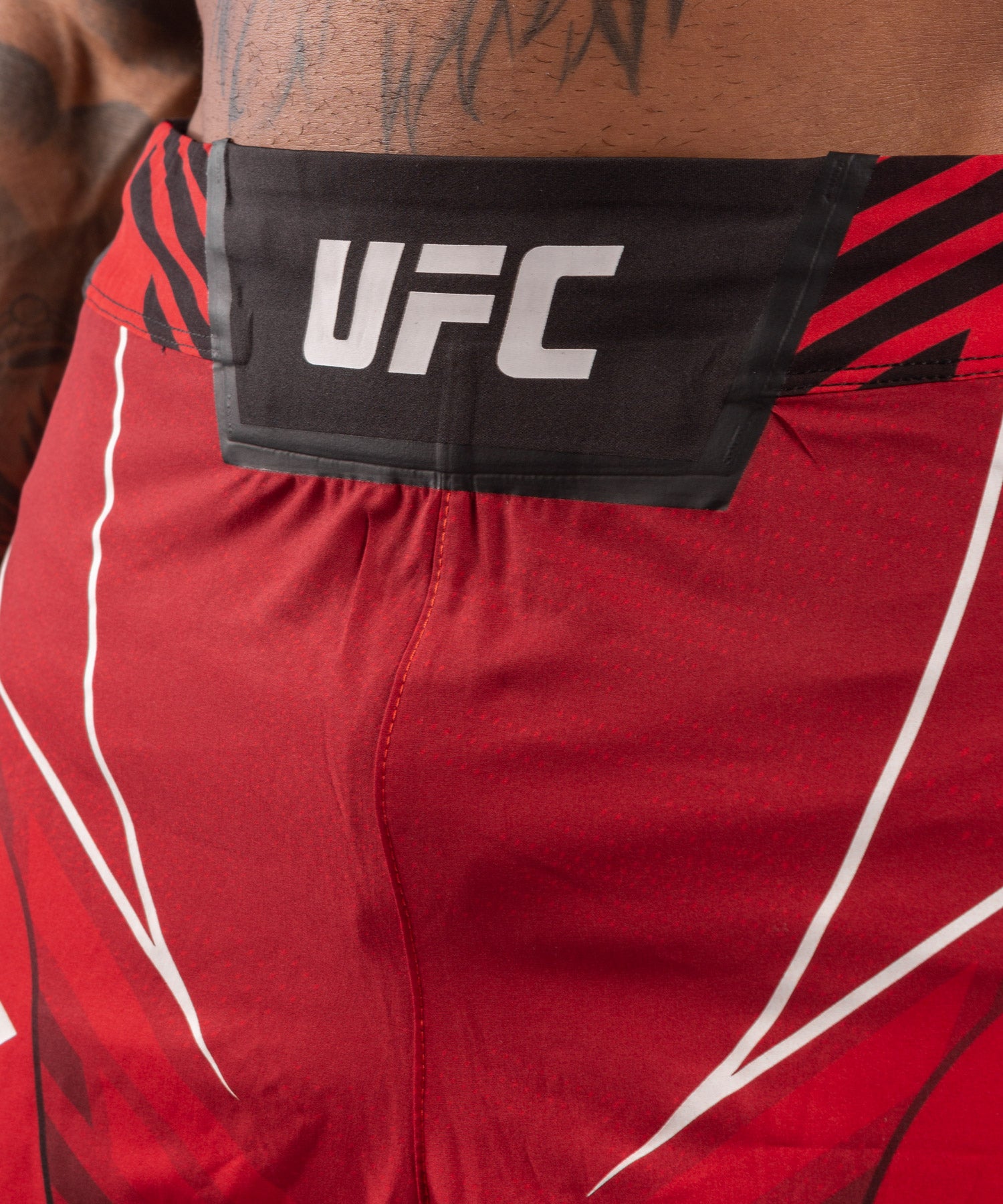 UFC Venum Authentic Fight Night Men's Shorts - Long Fit - Red