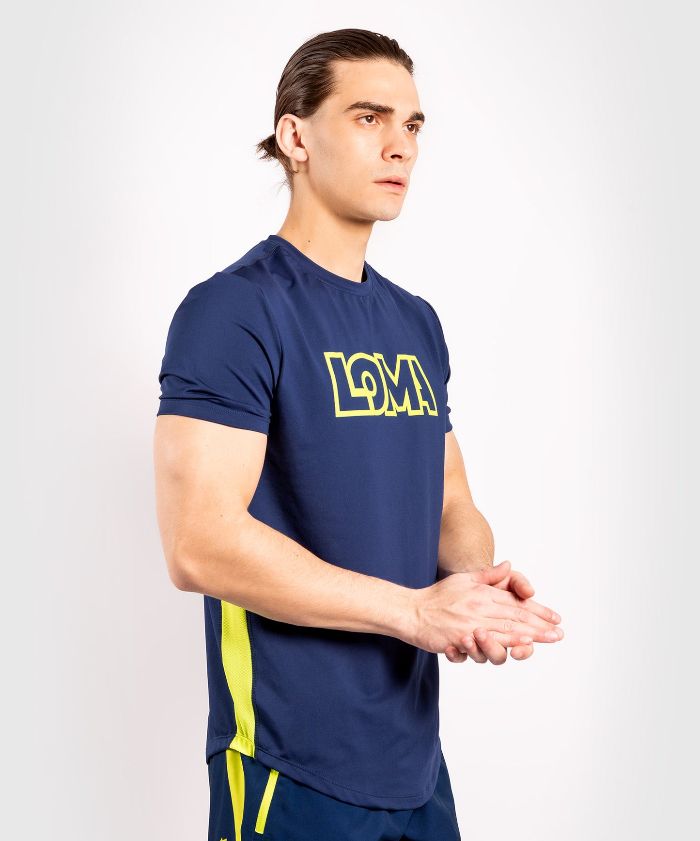 Venum Origins Dry Tech T-shirt - Blue/Yellow