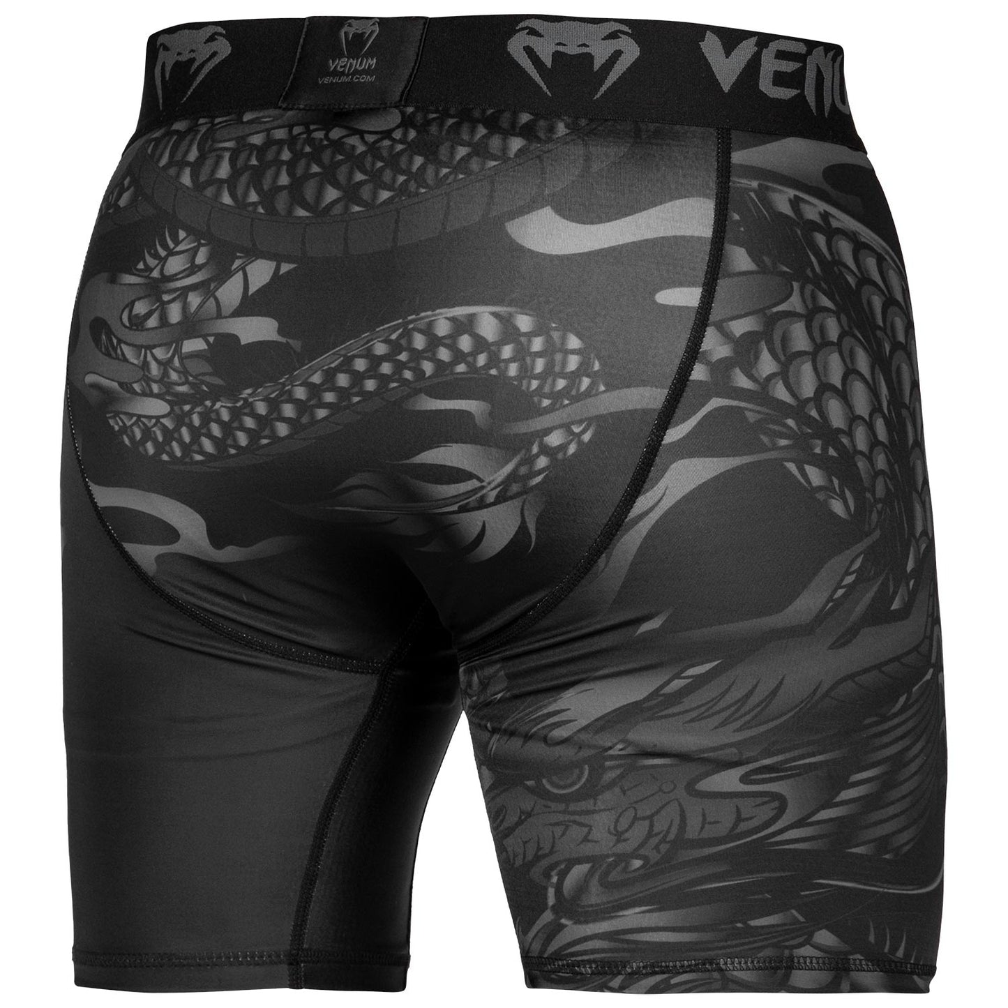 Venum Dragon's Flight Compression Shorts - Black/Black