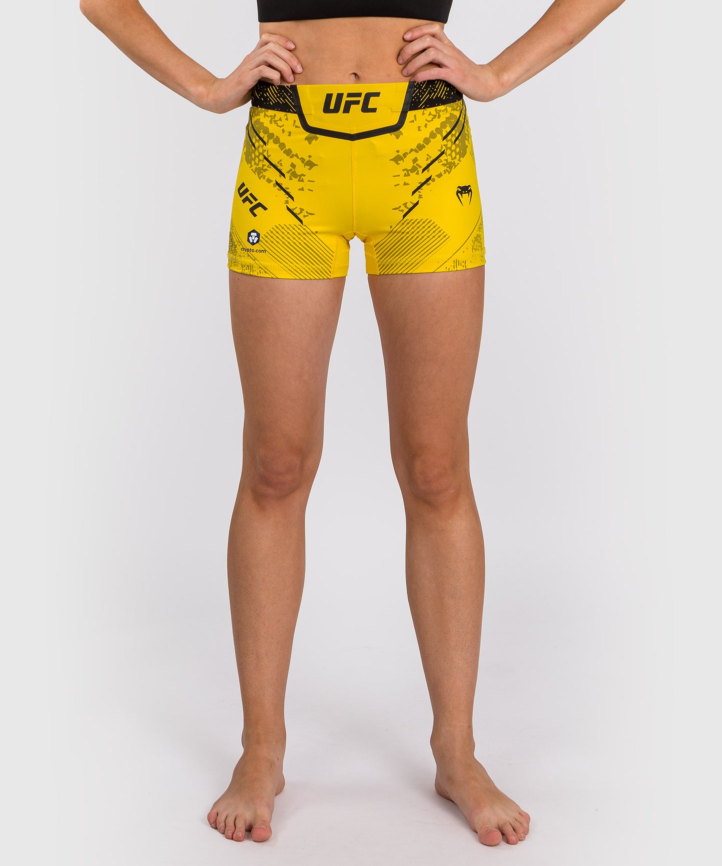 UFC Adrenaline by Venum Authentic Fight Night Women’s Vale Tudo Short - Short Fit - Yellow