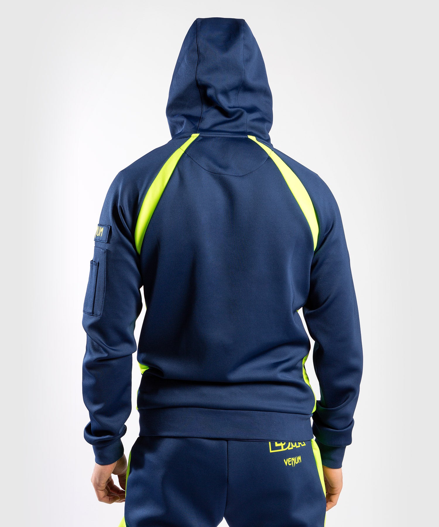 Short Venum Origins Entrenamiento Hombre - Loma Edition, Azul Y Amarillo