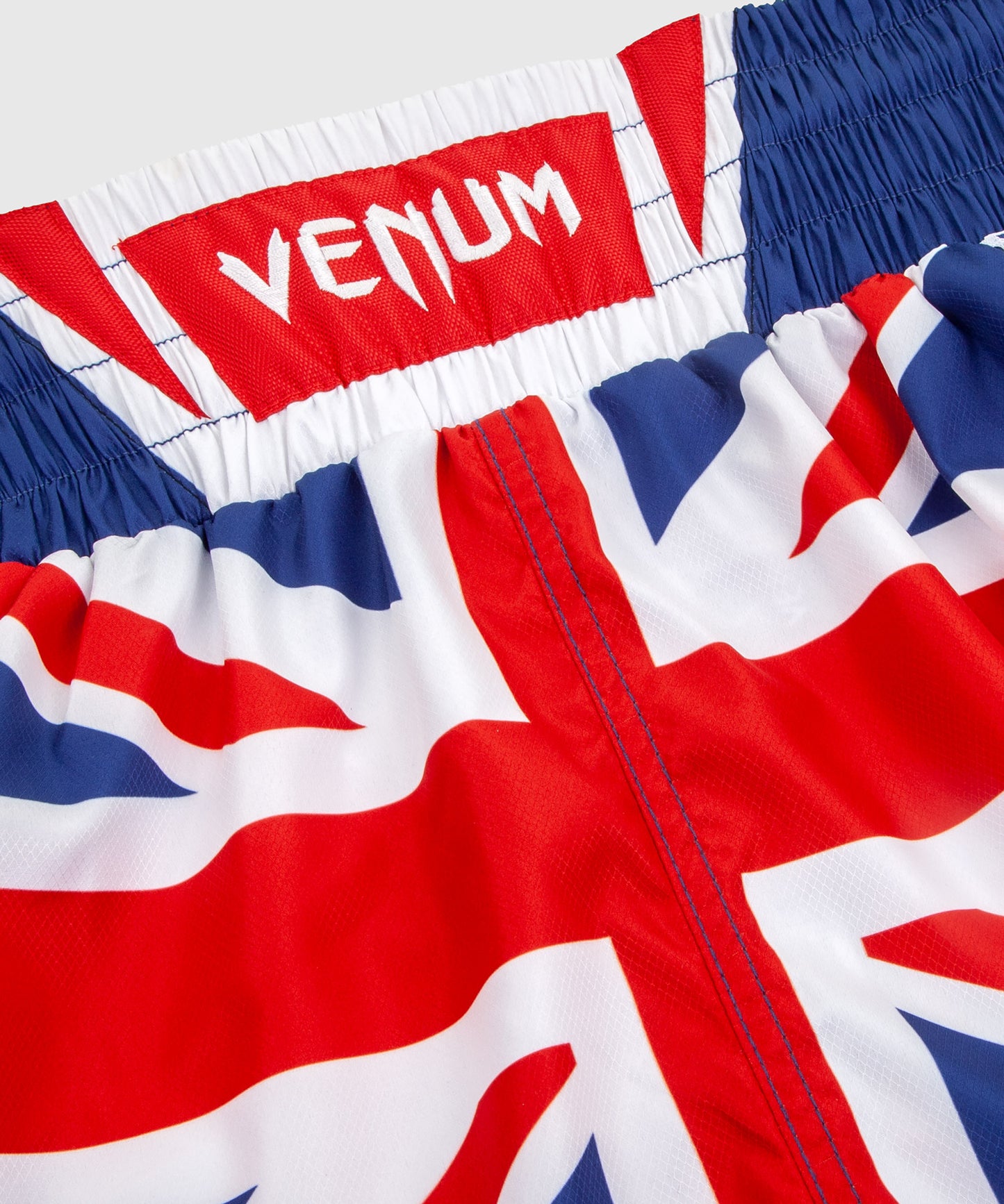 Venum Elite Boxing Shorts - UK - Blue/Red-White