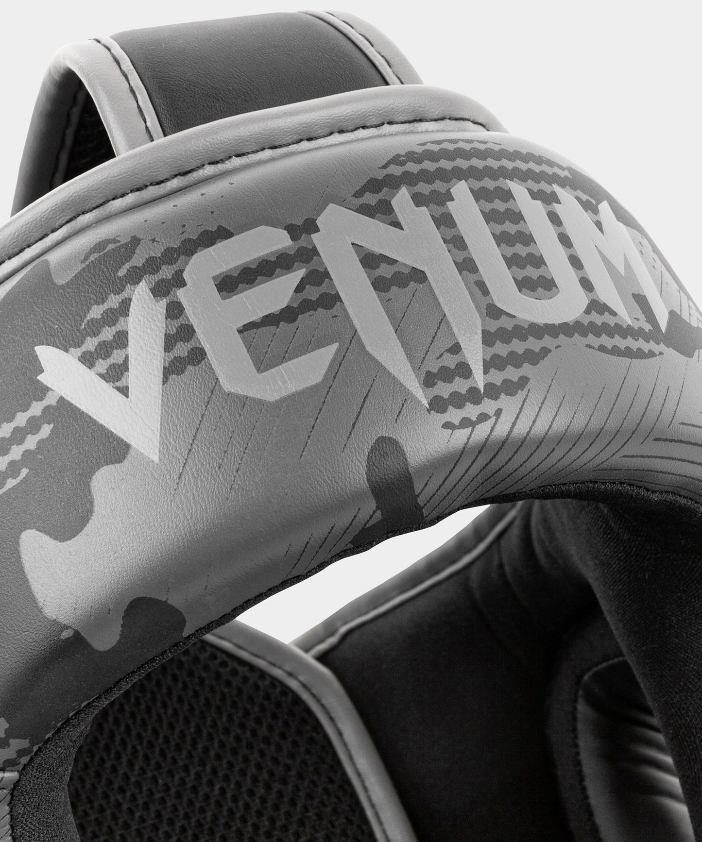 Venum Elite Boxing Headgear - Black/Dark camo