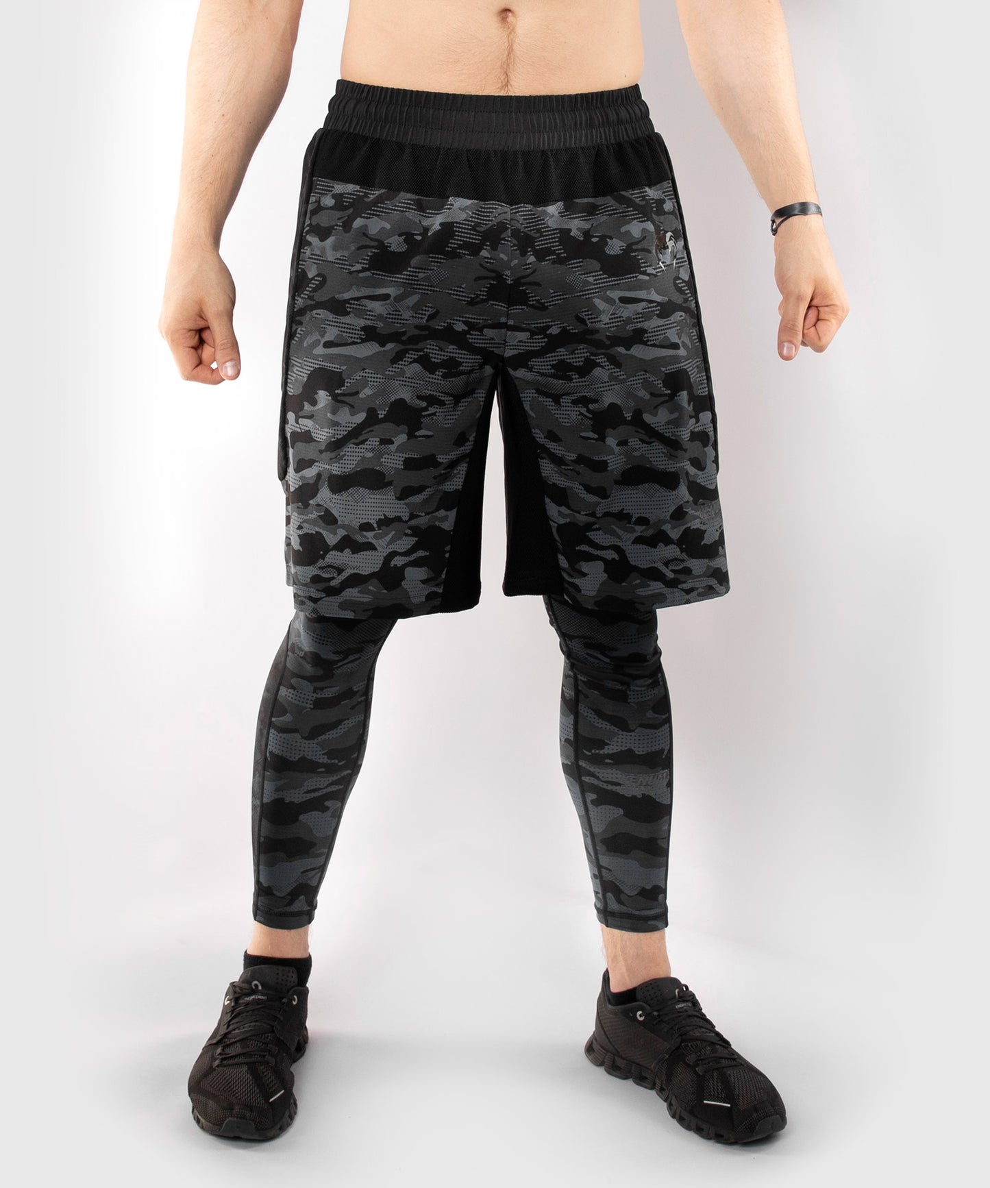 Venum Defender Training Shorts - Dark camo
