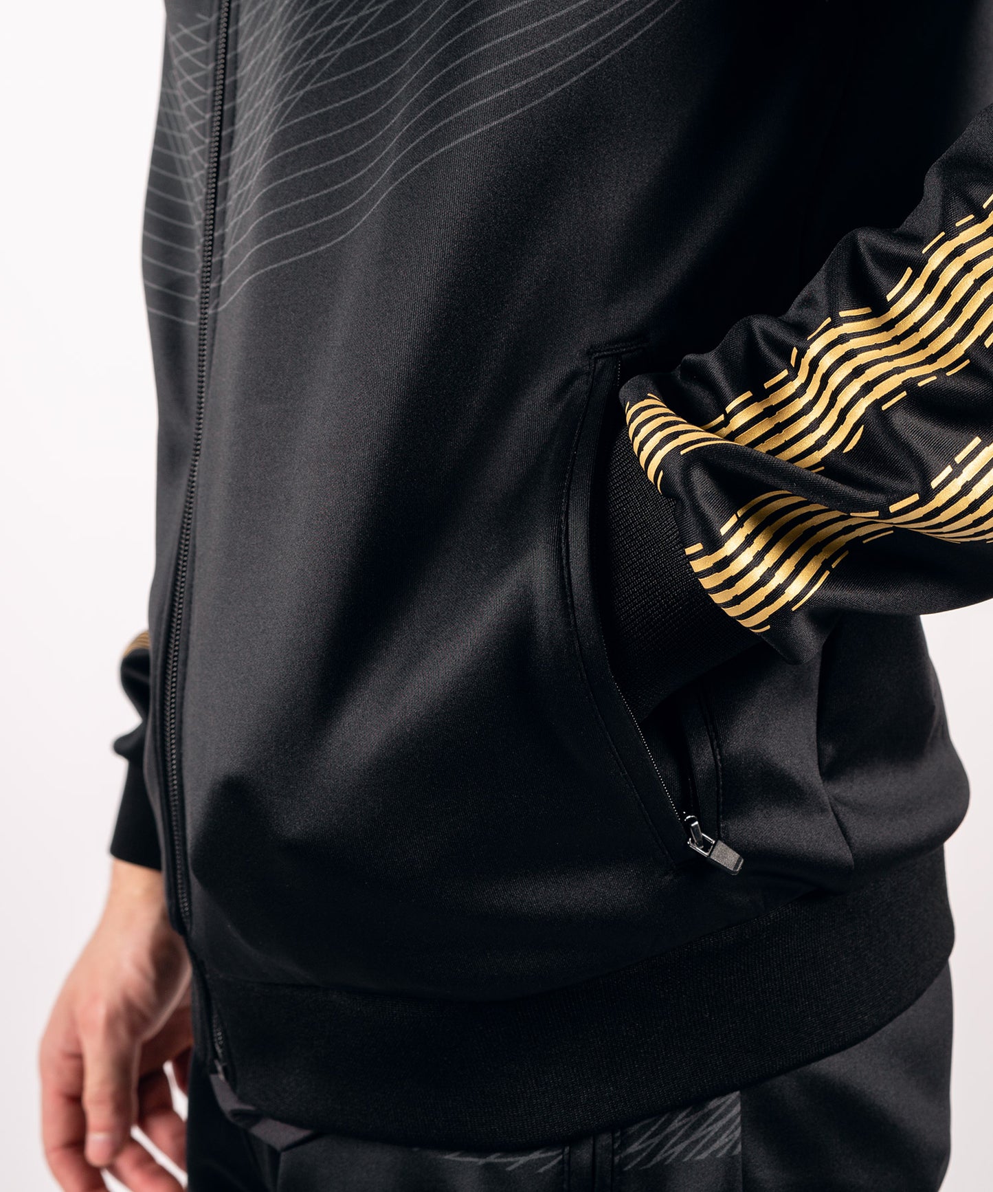 Venum "Club 182" Track Jackets - Black/Gold