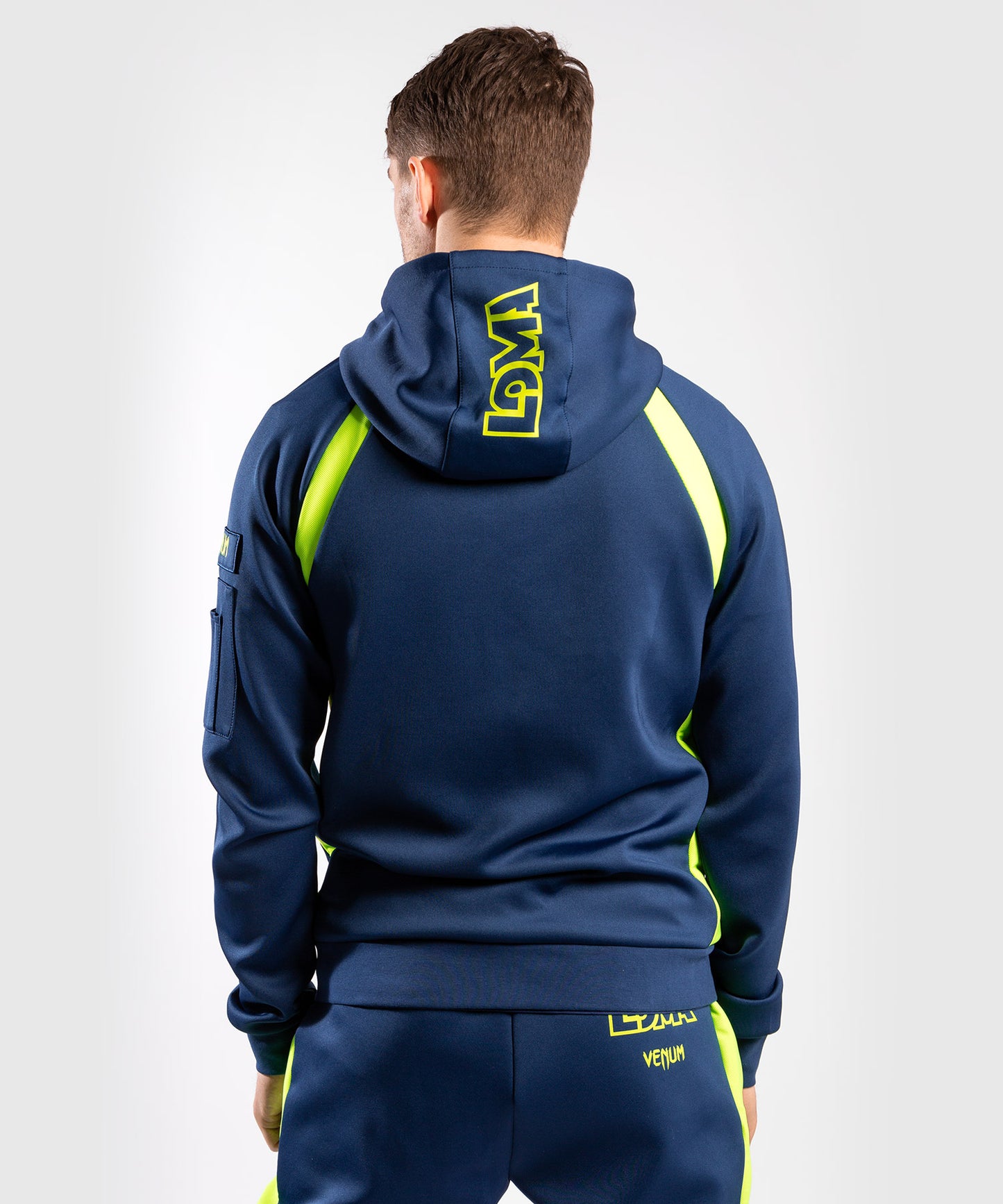 Venum Origins Hoodie Loma Edition Blue/Yellow