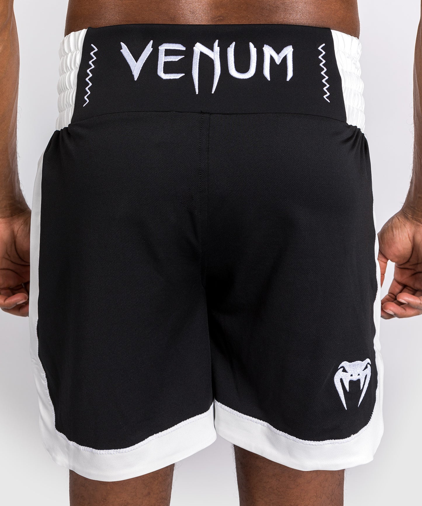 Venum Classic Boxing Shorts - Black/White
