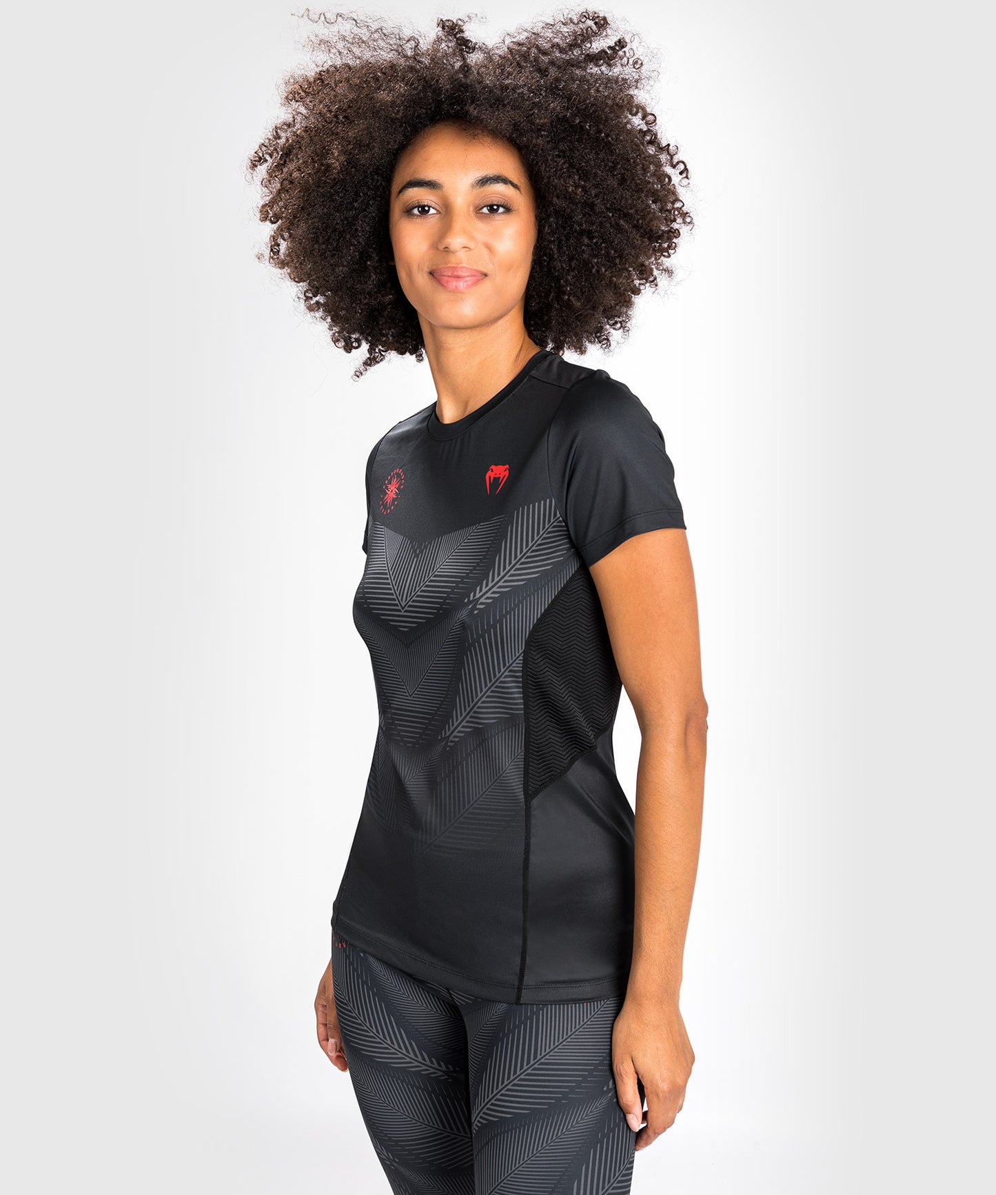 Venum Phantom Dry Tech T-Shirt - For Women - Black/Red