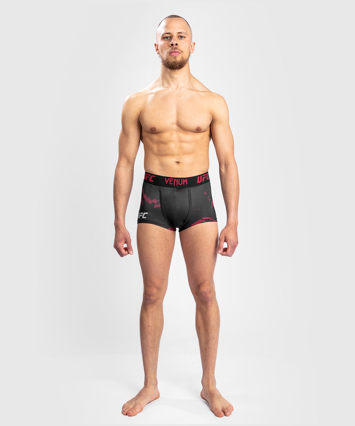 UFC Venum Authentic Fight Week Men s 2.0 Boxer Briefs Black Red